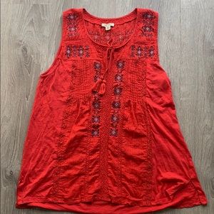 Wonderful blouse lucky brand size M
